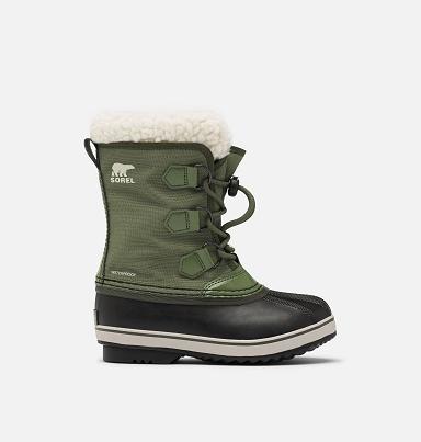 Sorel Yoot Pac Boots UK - Kids Boots Green (UK4716902)